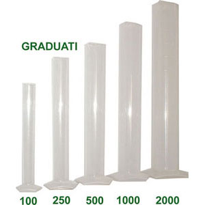 3404R - CILINDRI GRADUATI PER MISURE DI LIQUIDI - Prod. SCU